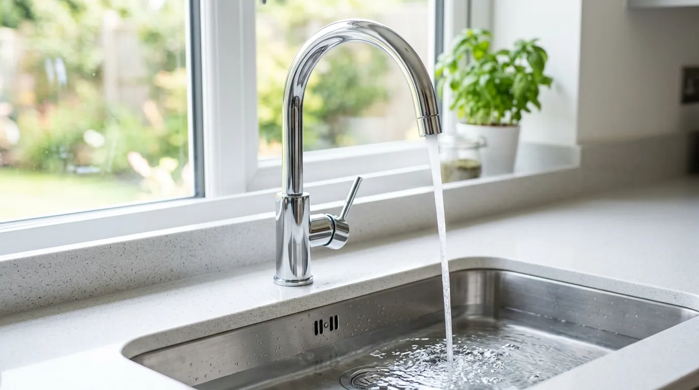 Local Plumbing Master Pros same day plumber fixing a faucet in Etna, OH